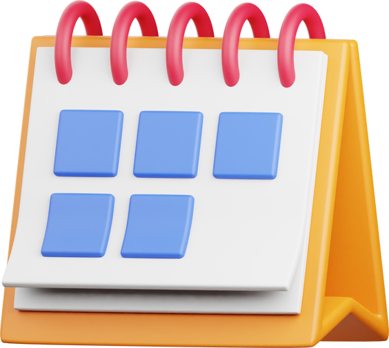 Calendar 3D Icon